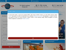 Tablet Screenshot of flyback.com.pl